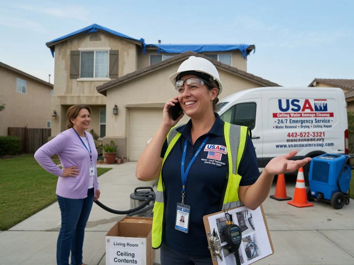Ceiling Water Damage Restoration Clinton, IN FAQs
